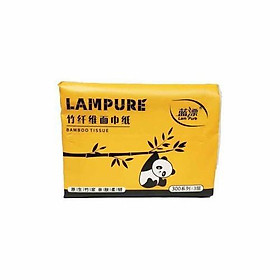 Giấy Ăn Gấu Trúc Lampure Mẫu Mới Siêu Dai (1 Gói)