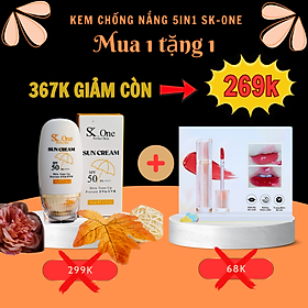 Kem chống nắng 5in1 SK-ONE Makeup - Dưỡng Ẩm kìm dầu, chống trôi