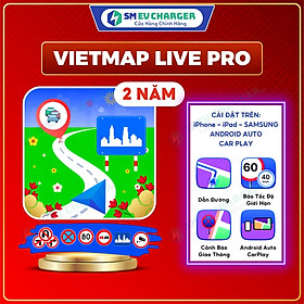 [Nhập mã TIKISMEV5] Vietmap Live Pro 2 năm Trợ lý giao thông Chính hãng SMEV phân phối