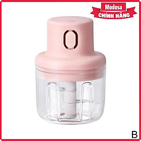 Mua Máy Xay Mini Cầm Tay Modosa Đa Năng Sạc Pin Cao Cấp Xay Tỏi Ớt  Hành  Rau Củ Quả Dung Tích 250Ml - Hàng Chính Hãng