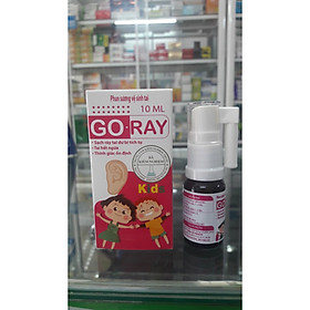 Chai xịt tan ráy tai GO-RAY (hộp 1 chai 10ML)