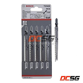Mua Lưỡi cưa lọng cắt gỗ nhanh T234X Bosch 2608633528 (01 lưỡi) | DCSG