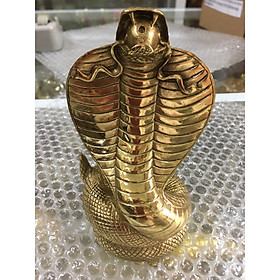 Mua Rắn Chúa Bằng Đồng Vật Phẩm Phong Thủy Cao 17cm