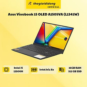 Mua Laptop Asus Vivobook 15 OLED A1505VA i5 13500H/16GB/512GB/Chuột/Win11 (L1341W) - Hàng Chính Hãng