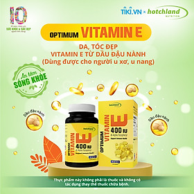 Viên uống bổ sung vitamin E giúp da, tóc đẹp Optimum Vitamin E chính hãng [Hộp 60 Viên]-HL3692