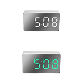 Digital Alarm Clock Large Date Snooze Time 3inch Table Clocks Decoration,