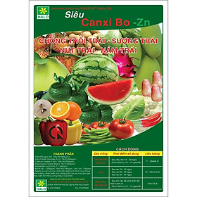 Phân bón siêu canxi bo không thế thiếu cho hoa, cây cảnh, cây ăn quả