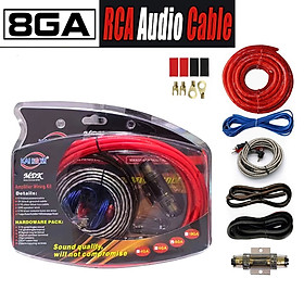 Bộ Kit Nguồn 8GA Cao Cấp MDK: Nâng Tầm Âm Thanh Sub hơi Xe Bạn