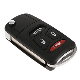 4 Buttons Modified Smart Key Shell Fob For     Remote Key