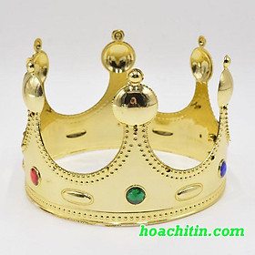 Vương Miện Nhà Vua King Crown 2 Vàng Hoặc Bạc Cực Sang Chảnh