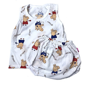 Bộ quần áo côc tay mùa hè 100% cotton hàng việt nam chất vải mềm h in bắt mắt bộ quần ,áo cộc tay cotton mịn thoáng mát không dị ứng , chất cotton lớp in hình