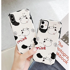 Case Ốp Lưng Dành Cho iPhone 11, 11 Pro Max, iPhone 12, 12 Pro, 12 Pro Max - Bò Sữa
