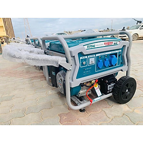 MÁY PHÁT ĐIỆN XĂNG (ĐỀ ĐIỆN) 5.5KVA TOTAL TP155001 - HÀNG CHÍNH HÃNG