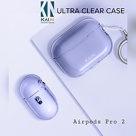 Ốp Case Trong Suốt Bảo Vệ Dành Cho Airpods Pro 2, Kai.N UltraClear Case - Hàng Chính Hãng