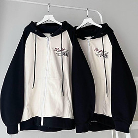 Áo Khoác Hoodie & Sweater Nam Nữ Họa Tiết Số F426 Phối Raplang Chất Nỉ Mềm Mịn Có Nón 2 Lớp Che Mưa Tránh Nắng Cực Êm