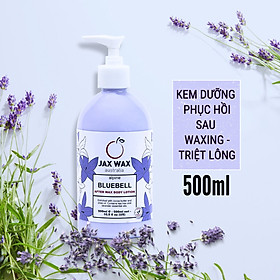 Kem dưỡng sau wax lông Jax Wax Australia Bluebell 3 size