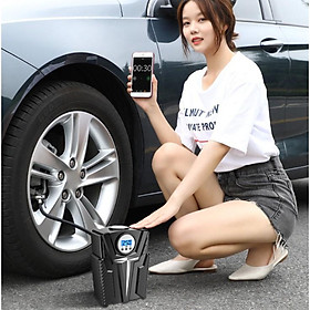 Bơm Lốp Ô Tô, Xe Hơi Bơm Di Động Tự Ngắt