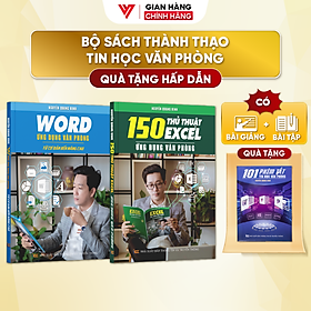 Combo 2 Sách Word Và 150 Thủ Thuật Ứng Dụng Văn Phòng Từ Cơ Bản Đến Nâng Cao - Accord Publishing