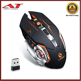 Mua Chuột KHÔNG DÂY chuyên game pin sạc X1/M500 Led 7 màu