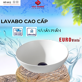 CHẬU RỬA MẶT LAVABO EUROVINTO CAO CẤP MÃ HT-012