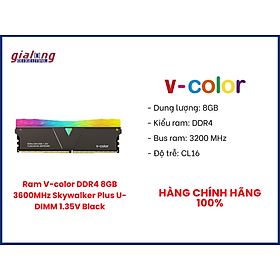 Mua Ram V-Color DDR4 16GB (2x8G) 3200MHz PrismPro - Hàng chính hãng