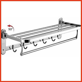 Mua Vắt khăn dàn có móc treo quần áo inox 304 .