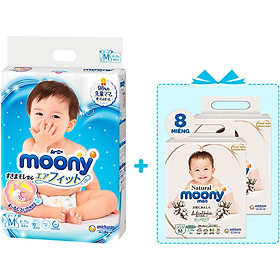 Tã Dán Cao Cấp Moony Nhật Bản M64 -