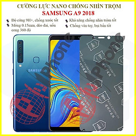 Mua Dán chống nhìn trộm  dành cho Samsung A9 2018 - Dán cường lực dẻo nano 9H+