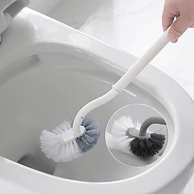 Mua Bàn Chải Cọ Toilet Cán Dài - Chổi Chà Rửa Bồn Cầu Nhà Vệ sinh Bền Đẹp Mềm Mại (Tặng Móc Treo)