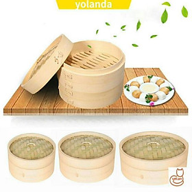 Mua Xửng hấp tre/ lồng hấp tre/ xửng hấp bánh bao  disum  rau củ quả