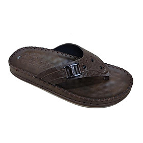 Dép Xỏ Ngón Nam Da Bò Thật TiTi ĐÔ Cao Cấp DNA22205d