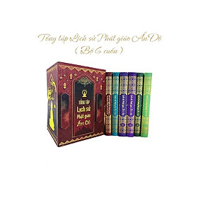 Tổng Tập Lịch Sử Phật Giáo Ấn Độ - Hộp 6 Cuốn Bìa Mềm - Vĩnh Nghiêm Book