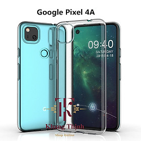 Ốp lưng dành cho Google Pixel 4A silicon dẻo trong suốt cao cấp A+