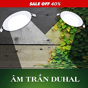 Mua Combo 19 Đèn LED panel âm trần Duhal 12w và 8 đèn âm trần Duhal 9w