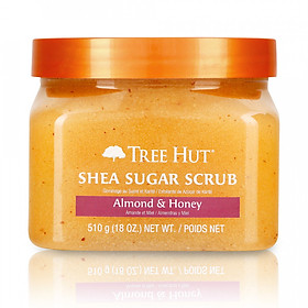 Tẩy tế bào chết cơ thể Tree Hut Shea Sugar Scrub Almond & Honey