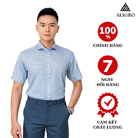 Áo sơ mi cộc tay nam Aligro ALGS-C85