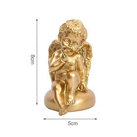 Angel Statue Ornament Tabletop Home Decor Cherub Prayer Figurine White 1