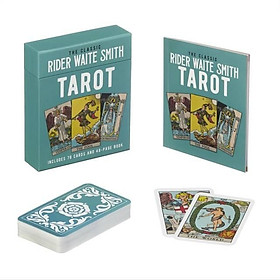 Sách - The Classic Rider Waite Smith Tarot - Includes 78 Cards and 48-Pag by Pamela Colman Smith (UK edition, paperback)