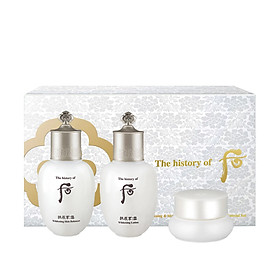 Bộ dưỡng trắng da 3 món - Whoo Seol Radiant White Special Gift Set 44ml