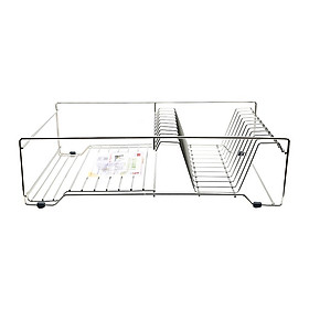 Giá phơi đĩa inox Sta Ami ST-406 (47 x 32 x 13 cm)