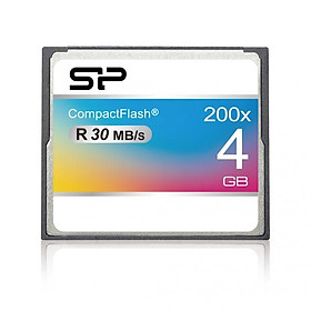 Thẻ nhớ CF công nghiệp Silicon Power 4GB - Hàng chính hãng 