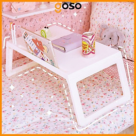 Mua Bàn Học Gấp Gọn Cho Bé Thông Minh Thiết kế chắc chắn  vững chãi- Bàn Nhựa Song Long Chính Hãng Cao Cấp Có Khe Cắm Bút Cắm Ipad