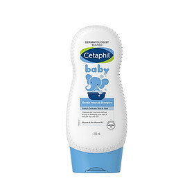 Sữa tắm gội dịu lành cho bé Cetaphil Baby Gentle Wash & Shampoo 230ml