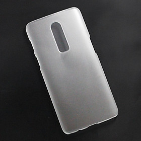 Ốp lưng dành cho OnePlus One Plus 6 nhựa cứng nhám trong