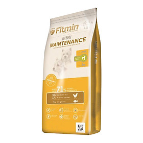 Thức Ăn Chó Trưởng Thành Giống Nhỏ Chống Chảy Nước Mắt Và Viêm Da (Từ 10 Tháng) Fitmin Mini 3Kg