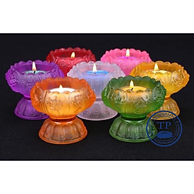 Mua BỘ NẾN THỜ 7 MẦU IN HOA VĂN NỖI THẤT BẢO KH12196