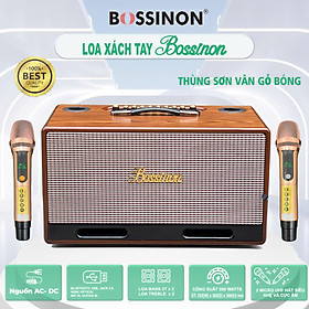 Mua LOA BOSSINON N2283K (THÙNG SƠN PU BÓNG) _Kích thước: 535 (W) x 295 (D) x 300 (H)mm _Nặng 14kg _Công suất: 500Watts- HÀNG CHÍNH HÃNG