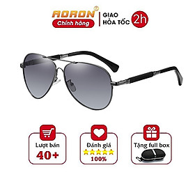 Mắt Kính Nam, Mắt Kính Mát Nam Phân Cực, Kính Đổi Màu Ngày Và Đêm Chống Tia UV Cực Tốt AK049 - Aoron