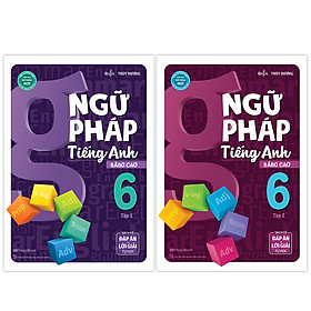 Hình ảnh Combo Ngữ Pháp Tiếng Anh Nâng Cao Lớp 6 (2 Tập)