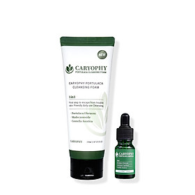Bộ đôi sữa rửa mặt Caryophy 150ml và Serum Caryophy 10ml